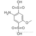 1,4-βενζολοσουλφονικό οξύ, 2-αμινο-5-μεθοξυ CAS 27327-48-6